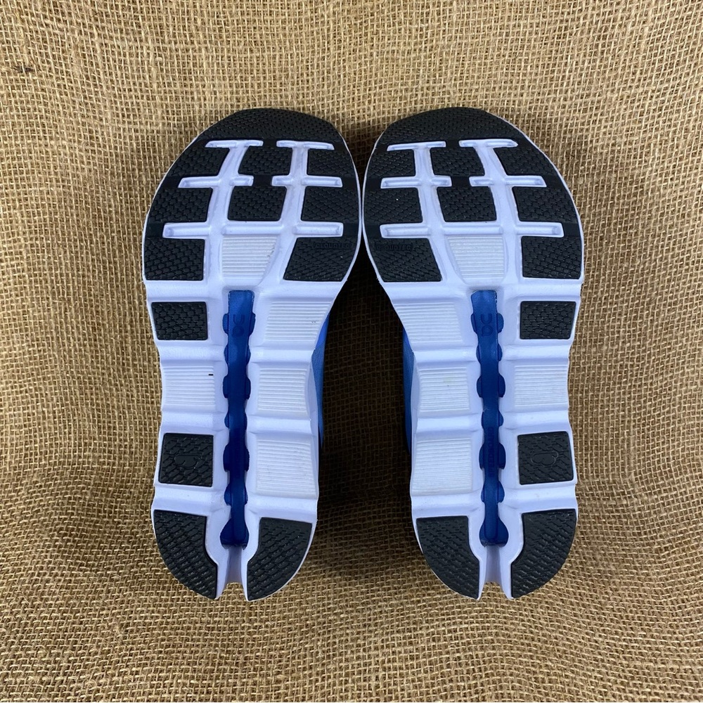 🛑SOLD🛑   ON CLOUD running shoes On Cloudstratus 2.0 blue black cloudtec size 8 - Picture 9 of 10